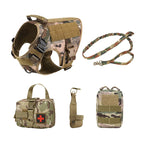 Tactical 5-Piece Dog Harness Set