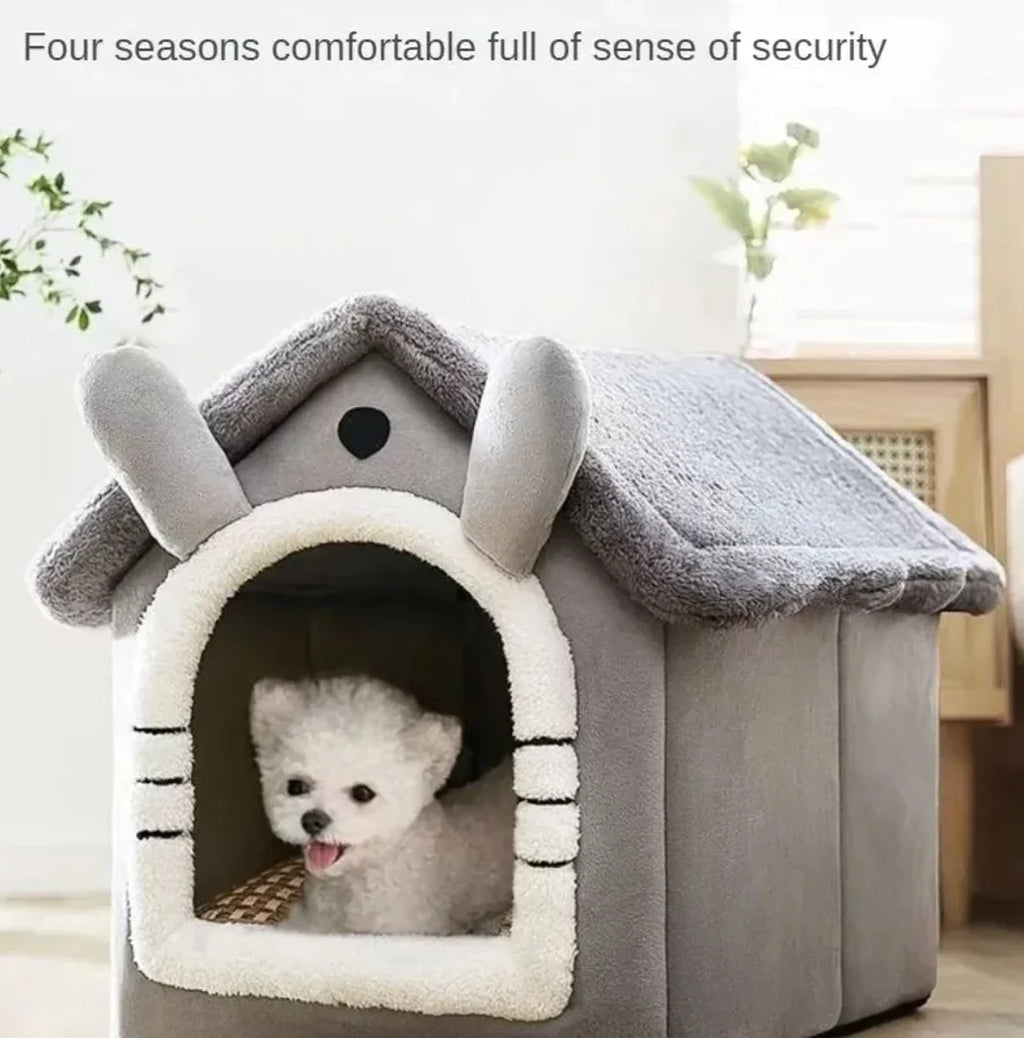 Warm Pet House - Cozy Winter Bed