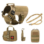Tactical 5-Piece Dog Harness Set