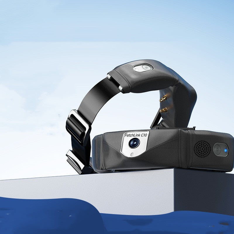 FetchLink C10 Dog GPS Tracker & Live Camera Smart Collar | Real-Time Tracking, Geofence & Video