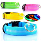 Flashing LED Safety Dog Collar