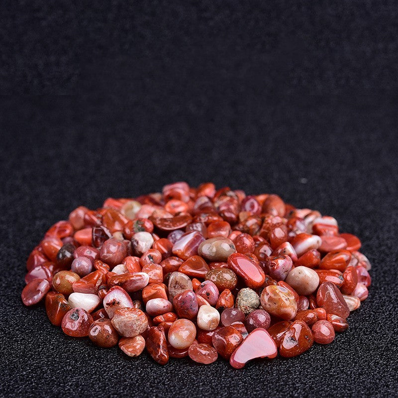 Natural Crystal Decorative Gravel for Aquariums & Planters | 100g Polished Stones