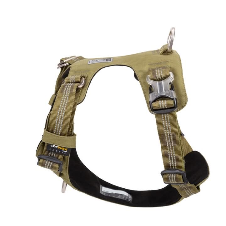 True Love Lightweight Reflective Harness - Army Green, XS