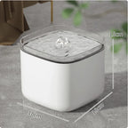 AquaFeed 3L Pet Water Dispenser - Enhanced Safety