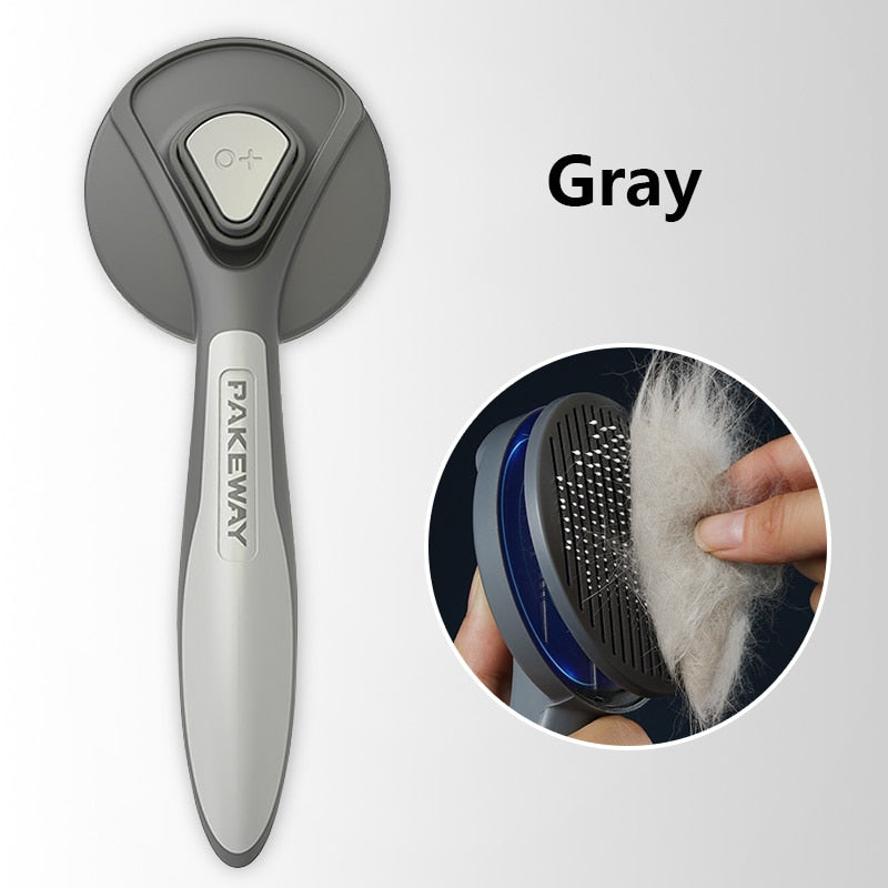 Premium Self-Cleaning Pet Grooming Brush - Removes Tangles & Loose Hair