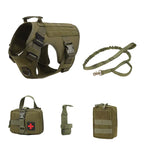 Tactical 5-Piece Dog Harness Set