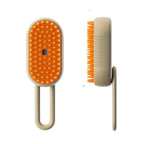 3-in-1 Rechargeable Steam Pet Brush - Self-Cleaning Grooming & Massage Tool