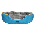 PaWz Electric Pet Heater Bed Heated XL Blue X-Large