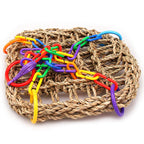 Parrot Climbing Swing and Bird Cage Accessories