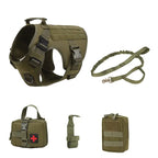 Tactical 5-Piece Dog Harness Set
