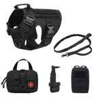 Tactical 5-Piece Dog Harness Set
