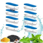 Pet water fountain filters showing filtration layers and materials
