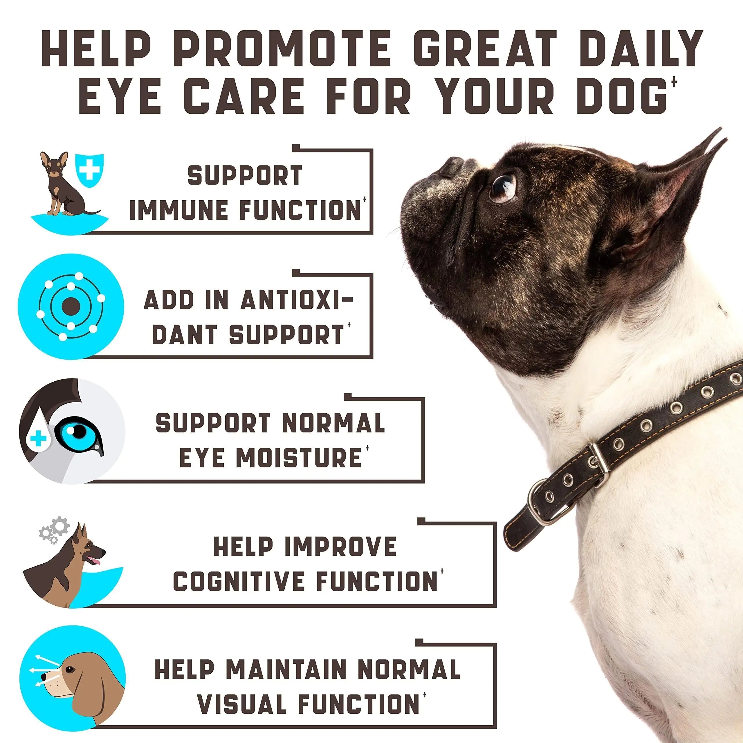 SuperiorVision Duck-Flavored Canine Health Treats